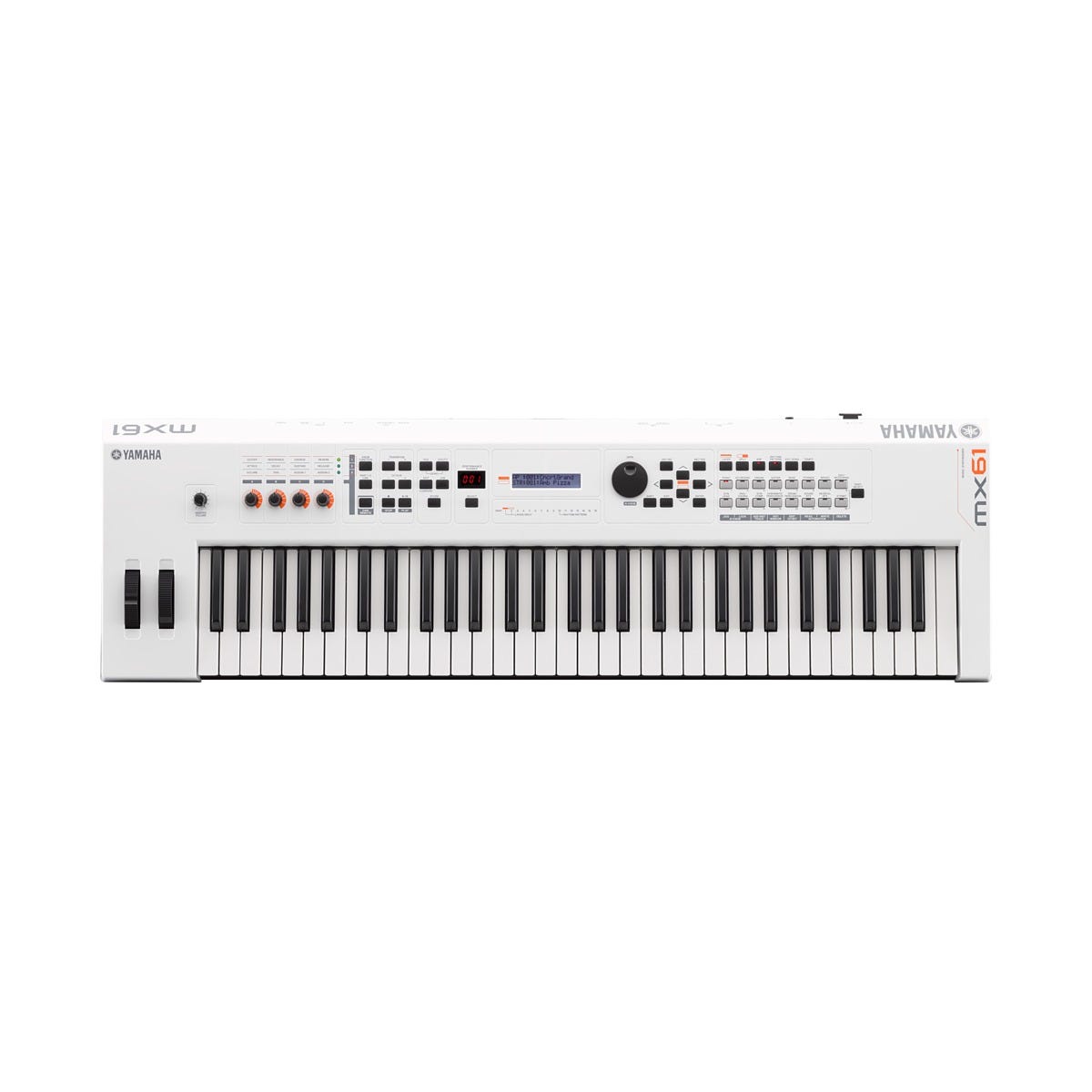 Yamaha MX61 White 61-key Synthesizer