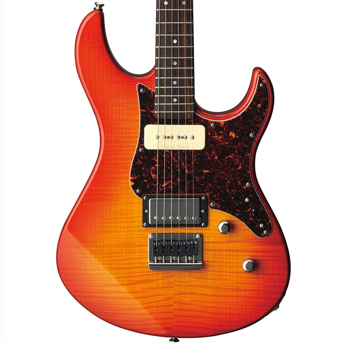 Yamaha PAC611HFM Light Amber Burst Pacifica Electric Guitar