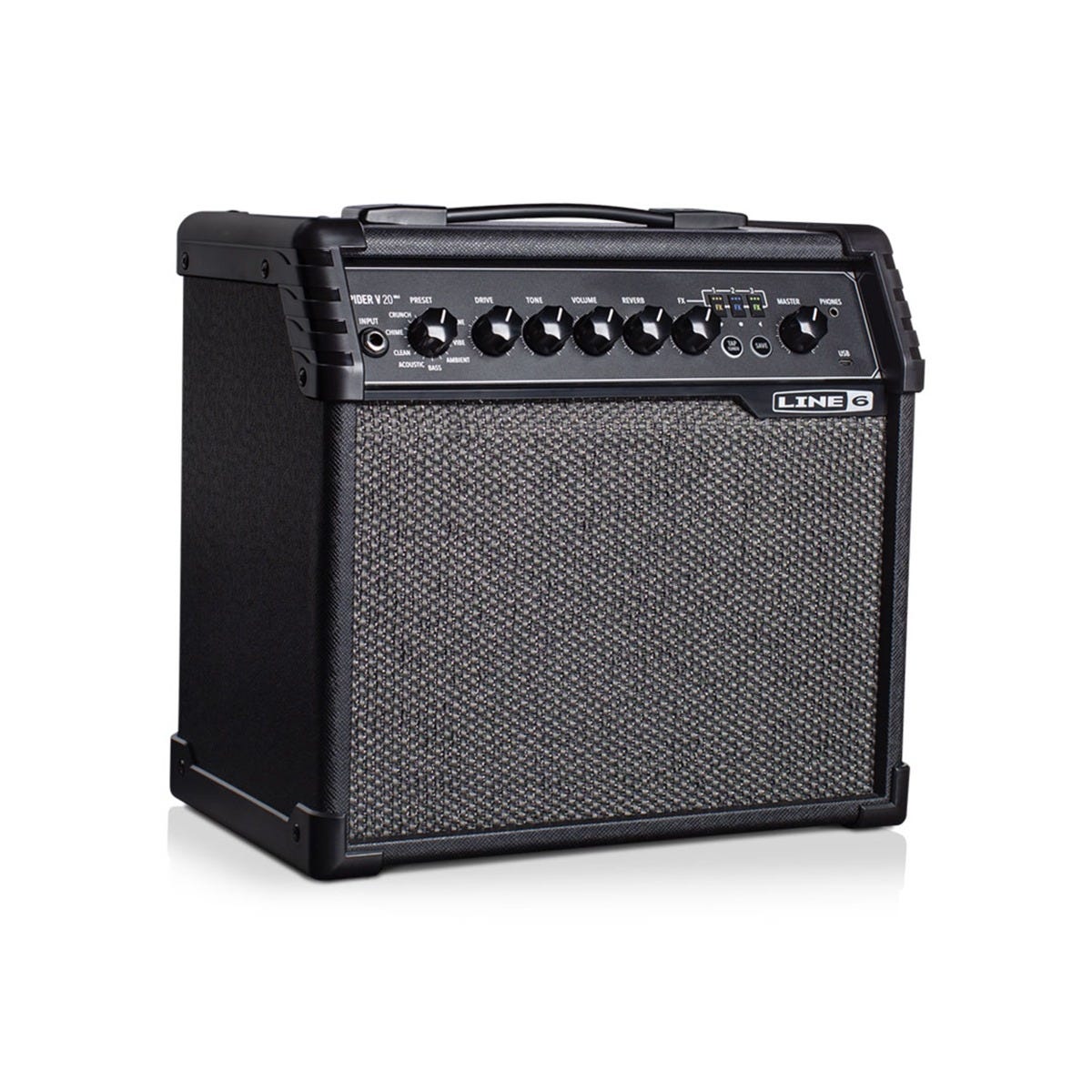 Line 6 Spider V20MKII 20 watt Modeling Combo Guitar Amp