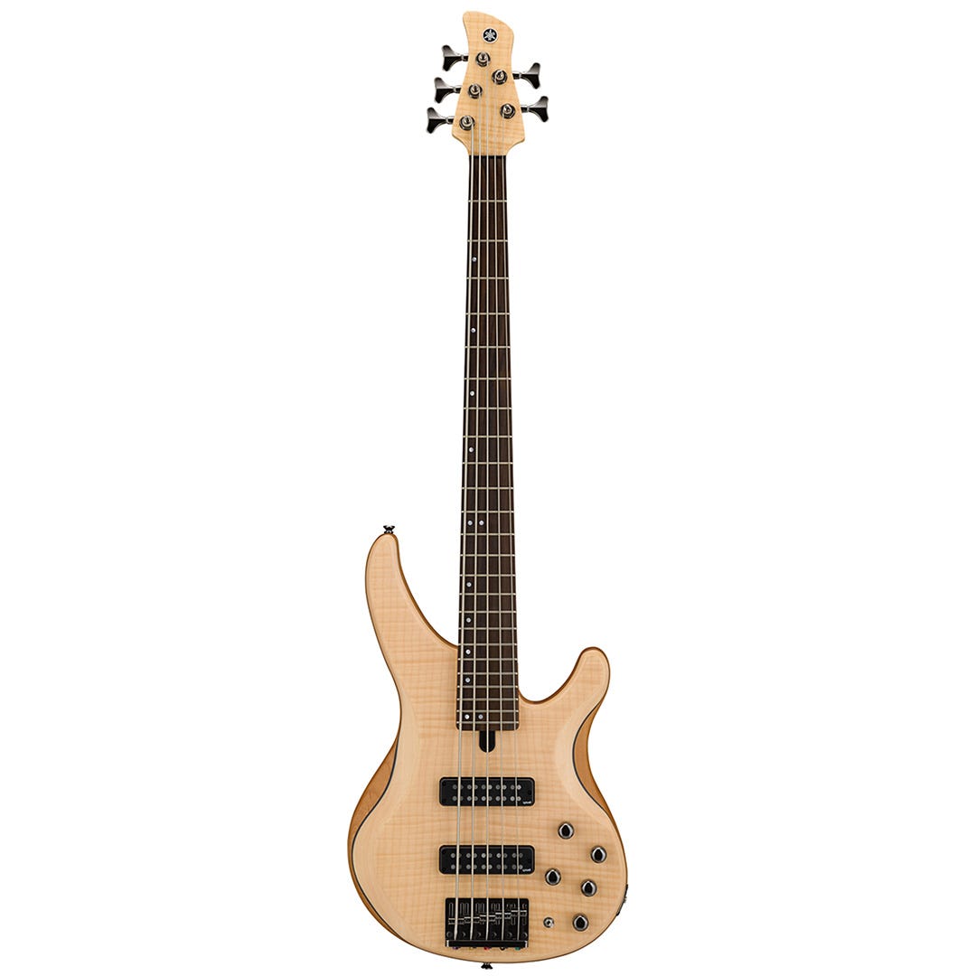 Yamaha TRBX605FM Natural Satin 5-string Electric Bass Guitar