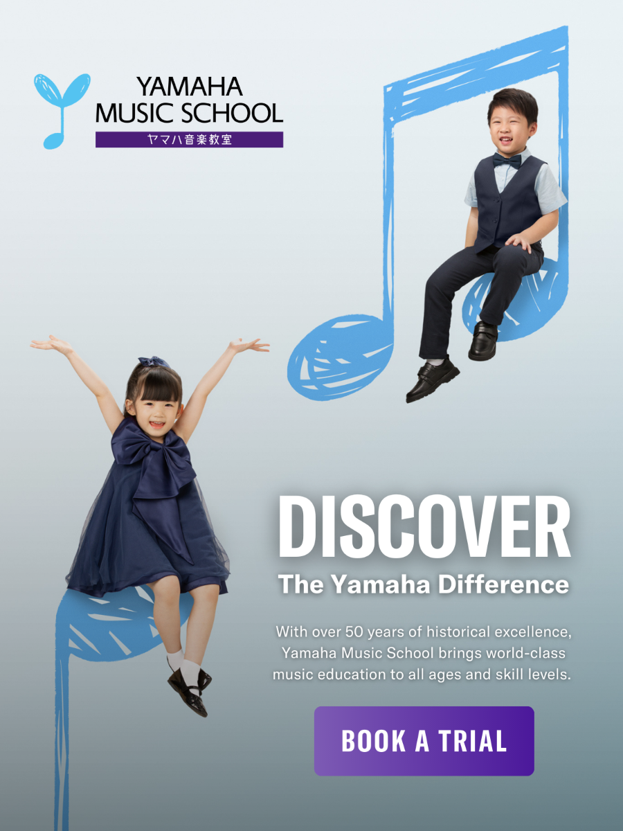 Children in Yamaha Music School